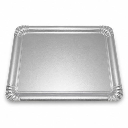 Bandeja doble cara plata (interior) y oro (exterior) 420x320mm - 100Uds