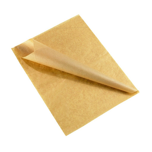 Set de papel kraft antigrasa (10kg, 1042 hojas) 400x600mm A100mm - 1Uds