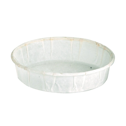 Tarrina de papel plisado en caja dispensadora (por paquetes) 30ml A28mm - 200Uds