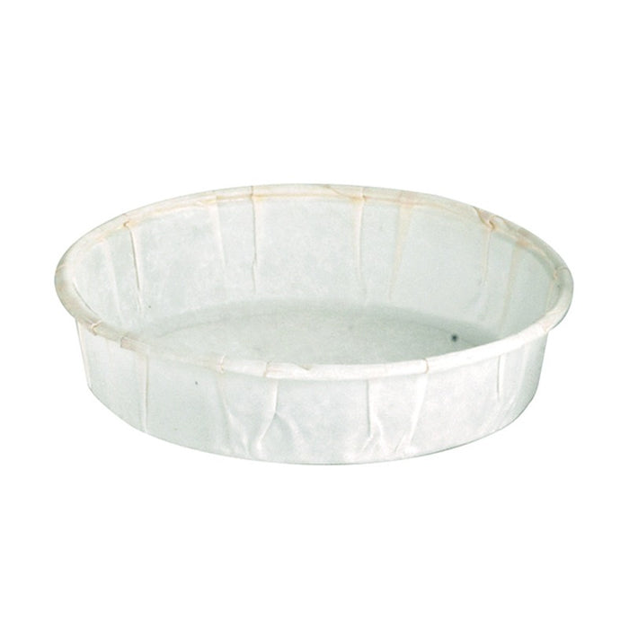 Tarrina de papel plisado en caja dispensadora (por paquetes) 30ml A28mm - 200Uds