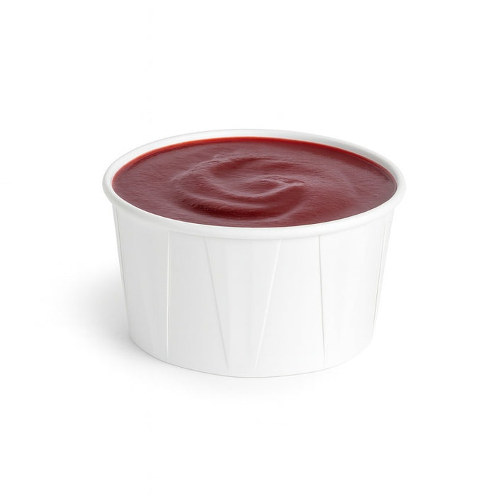 Tarrina de papel plisado en caja dispensadora (por paquetes) 60ml A35mm - 200Uds