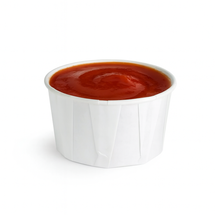 Tarrina de papel plisado 95ml A40mm - 250Uds