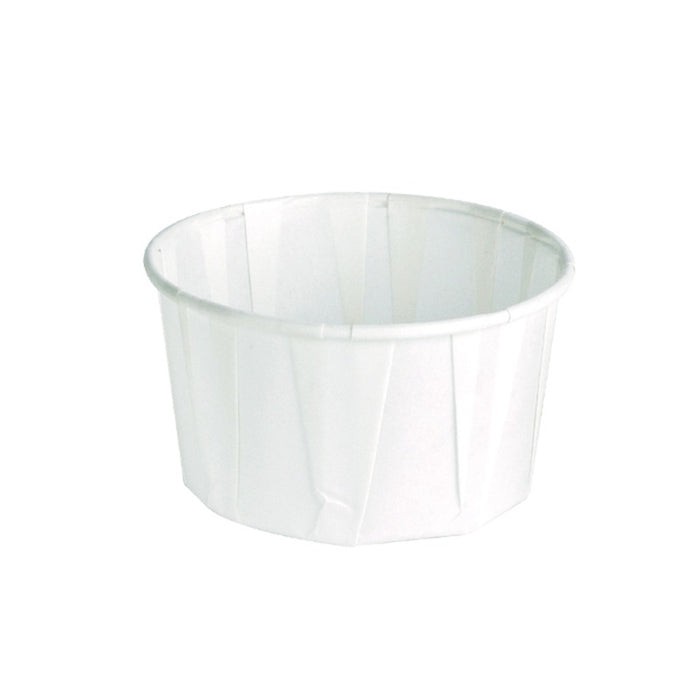 Tarrina de papel plisado 95ml A40mm - 250Uds