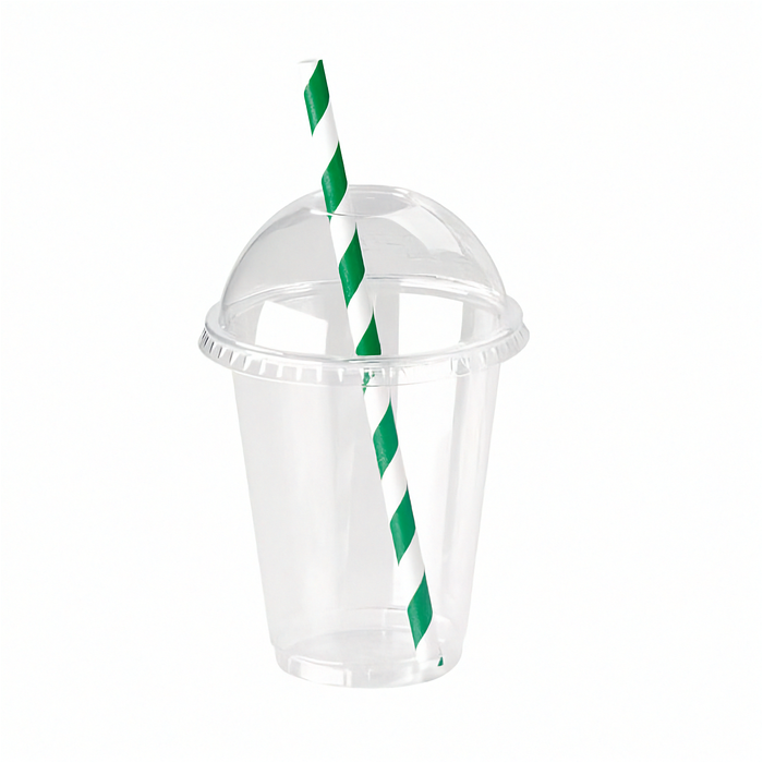 Combo tarrina transparente PET con tapa 200ml A85mm - 50Uds