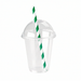 Combo tarrina transparente PET con tapa 200ml A85mm - 50Uds