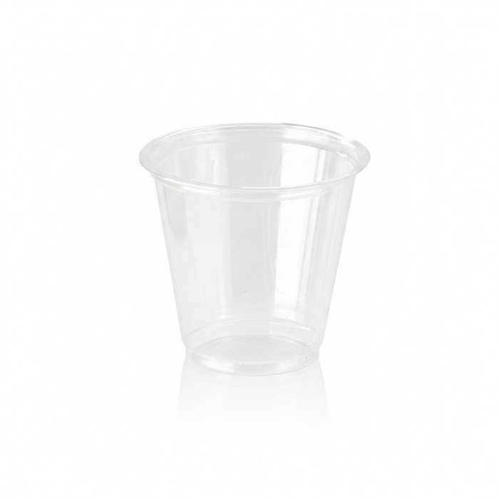 Salsera PET transparente 150ml Ø74mm A68mm - 50Uds