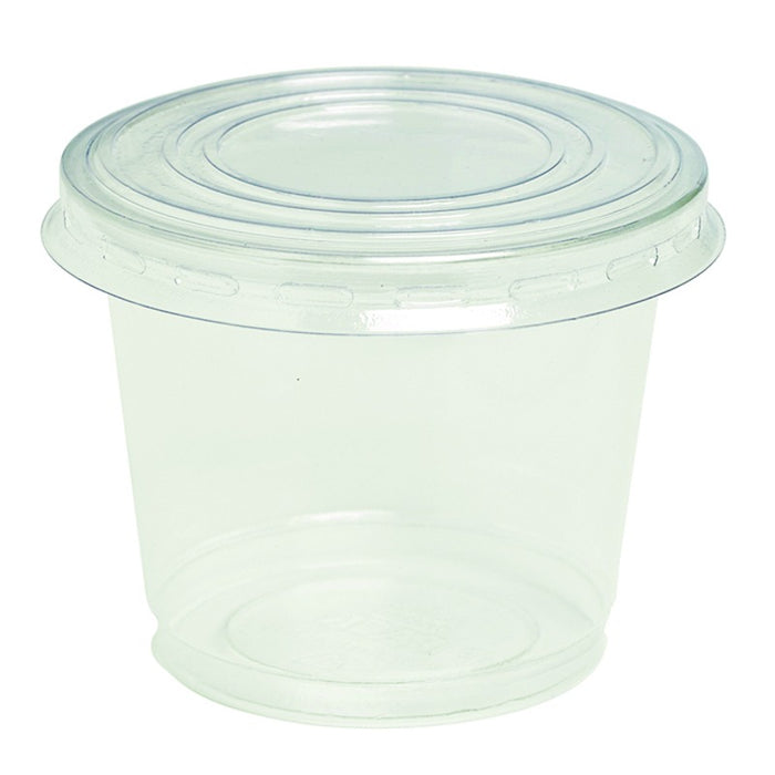 Copa de postre PET transparente 200ml Ø80mm A65mm - 100Uds