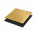 Base rectangular doble cara oro/negro 200x300mm - 50Uds