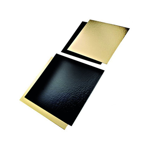Base rectangular doble cara oro/negro 300x400mm - 25Uds