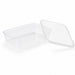 Caja rectangular PP con tapa. 650ml 173x120mm A50mm - 25Uds