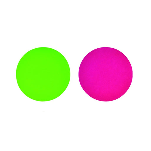 Disco de carton doble cara Verde / Rosa 240mm - 100Uds
