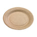 Plato redondo de cartón kraft Ø150mm - 100Uds