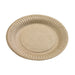 Plato redondo de cartón kraft Ø150mm - 100Uds