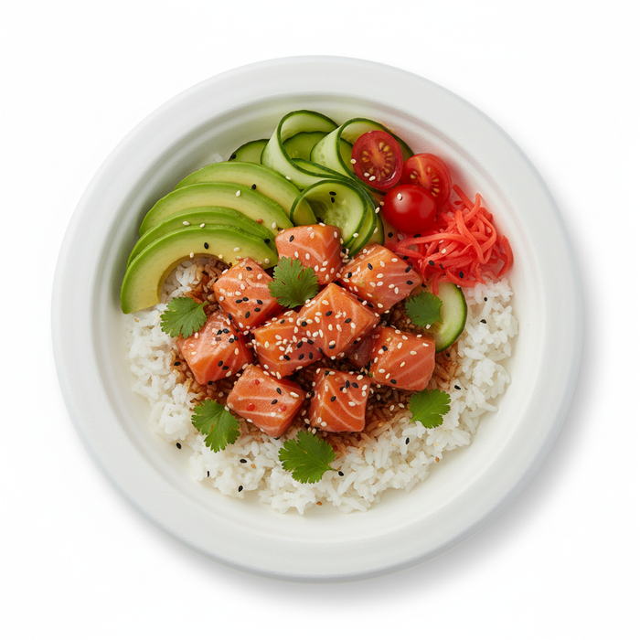 Plato redondo de caña de azúcar blanco Ø215mm - 125Uds