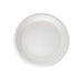 Plato redondo de caña de azúcar blanco Ø110mm - 125Uds