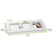 Plato de pulpa 3 compartimentos Tapas 260x110mm - 50Uds