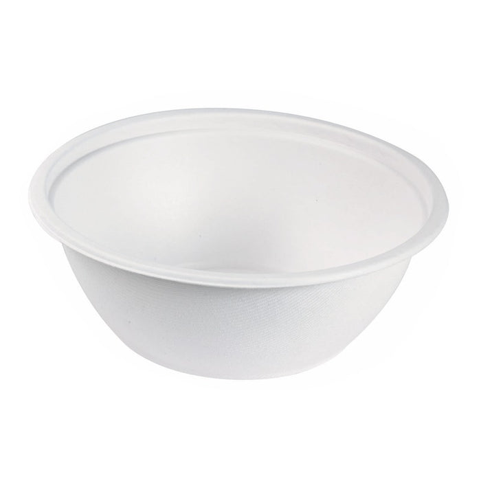 Cuenco gigante redondo de caña de azucar 2400ml Ø242mm A82mm - 25Uds