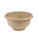 Bol de pulpa marrón para sopas 680ml A90mm - 50Uds