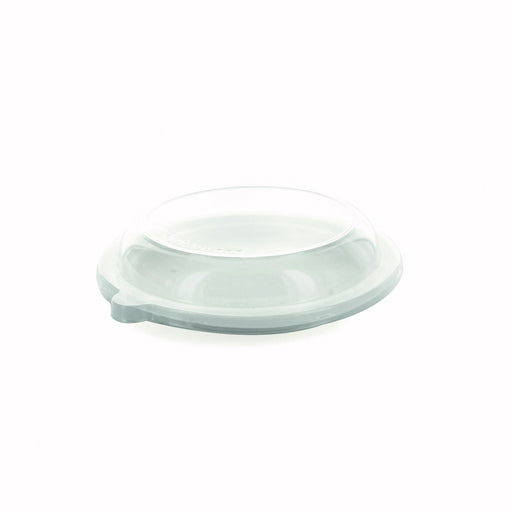 Tapa plana transparente PET Ø152mm A25mm - 50Uds