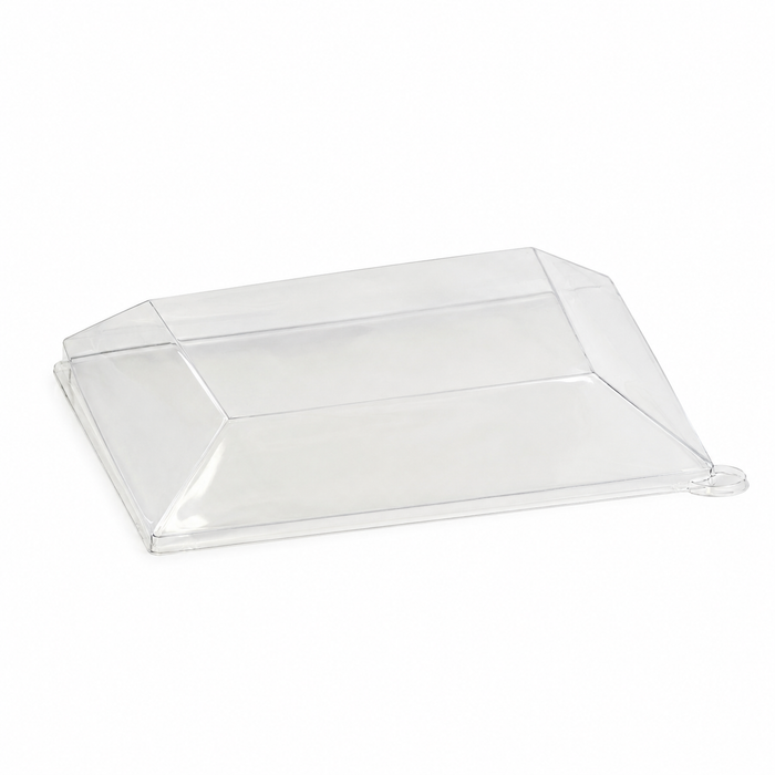 Tapa plana transparente PET para 210APU2020 200x200mm A50mm - 25Uds