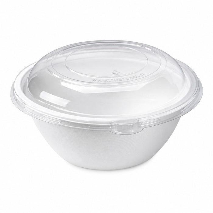 Tapa plana PET transparente Ø200mm A20mm - 25Uds