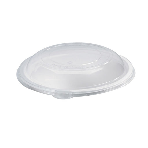 Tapa plana transparente PET H0,3mm Ø245mm - 25Uds
