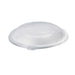 Tapa plana transparente PET H0,3mm Ø245mm - 25Uds
