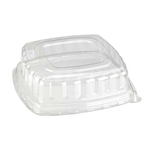 Tapa plana transparente PET para 210APUS318 318x318mm A85mm - 24Uds