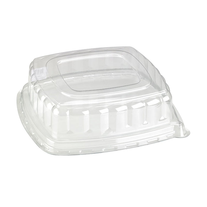Tapa plana transparente PET para 210APUS318 318x318mm A85mm - 24Uds