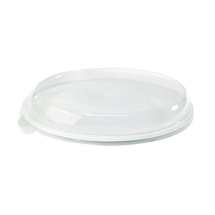 Tapa PET transparente, plana y ovalada 260x190mm A40mm - 25Uds