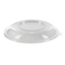 Tapa plana transparente PET Ø196mm - 125Uds
