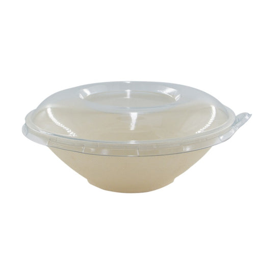 Tapa plana transparente PET Ø196mm - 125Uds