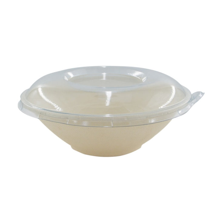 Tapa plana transparente PET Ø196mm - 125Uds