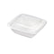 Tapa plana transparente PET para 210APUSCB750 205x205mm - 30Uds