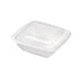 Tapa plana transparente PET para 210APUSCB750 205x205mm - 30Uds
