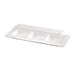 Tapa plana transparente PET para 210APU3 260x110mm A32mm - 50Uds