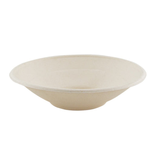 Bol redondo de pulpa marrón «Poke» 700ml Ø196mm A49mm - 125Uds