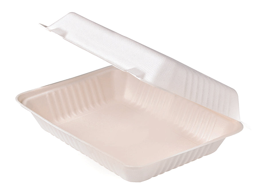 Caja pulpa blanca multiuso 830ml 232x157mm A80mm - 50Uds
