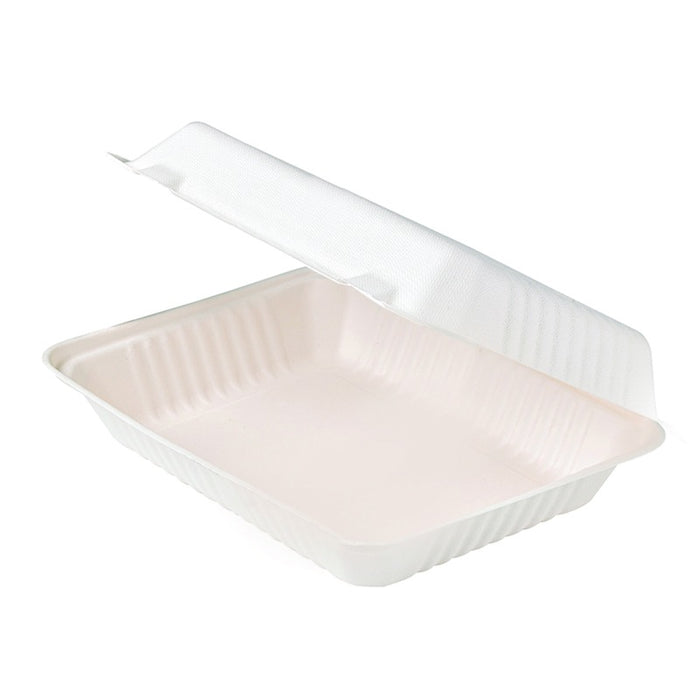 Caja pulpa blanca multiuso 830ml 232x157mm A80mm - 50Uds