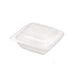 Ensaladera cuadrada de pulpa blanca 750ml 195x195mm A45mm - 30Uds