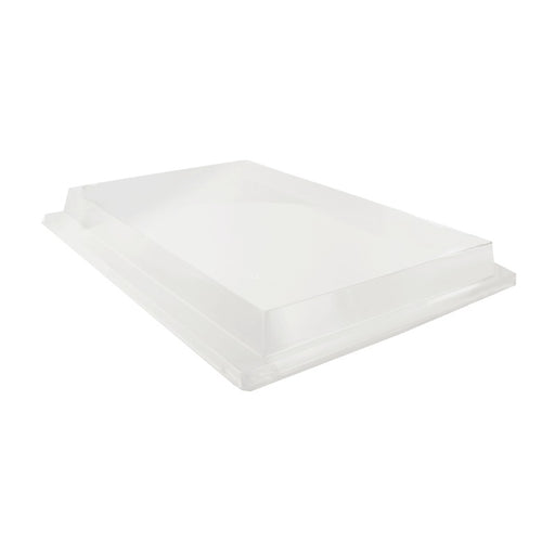 Tapa plana transparente PET 380x280mm A40mm - 10Uds
