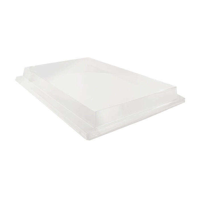 Tapa plana transparente PET 380x280mm A40mm - 10Uds