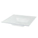 Plato hondo cuadrado reutilizable y microondable en PP 350ml 215x215mm A40mm - 10Uds