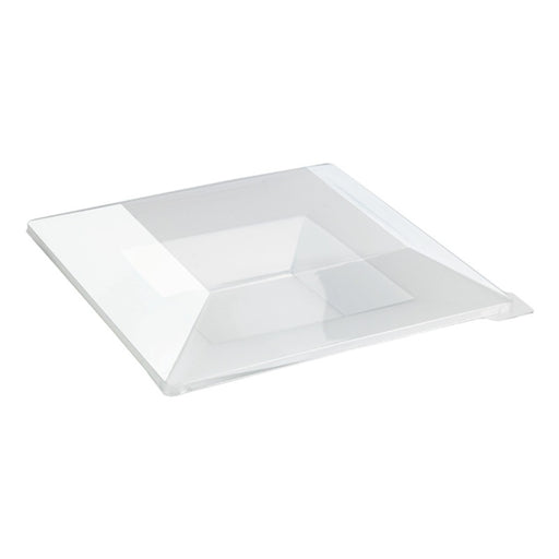 Tapa plana transparente PET para 210AQ2121 220x220mm A40mm - 60Uds