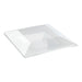 Tapa plana transparente PET para 210AQ2121 220x220mm A40mm - 60Uds