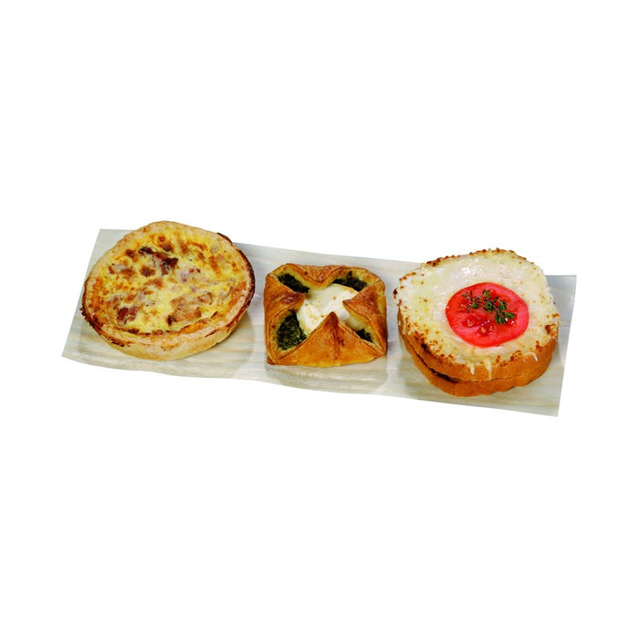 Plato de hoja de pino 360x130mm - 50Uds