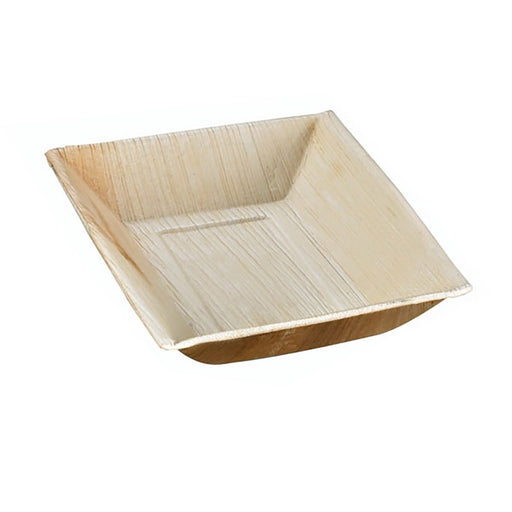 Plato rectangular de hoja de palmera 177x127mm A30mm - 25Uds
