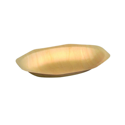 Plato de madera ovalado 195x125mm A25mm - 25Uds