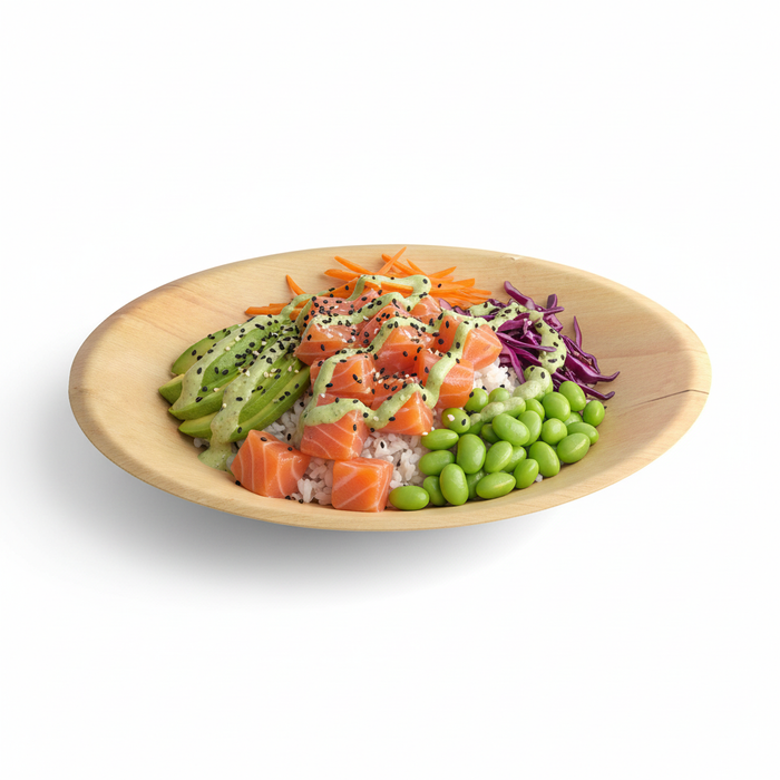 Plato de madera redondo SCANDINAVIE Ø210mm A10mm - 10Uds