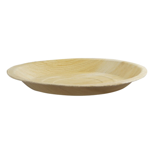 Plato redondo de hoja de palmera Ø250mm A25mm - 25Uds